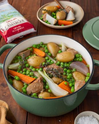 recette Navarin d’agneau aux légumes printaniers