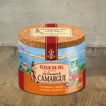 fleur de sel 125 grammes tomates basilic