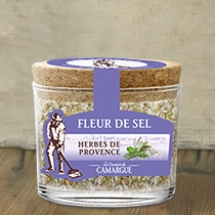 fleur de sel 125 grammes Herbes de provence