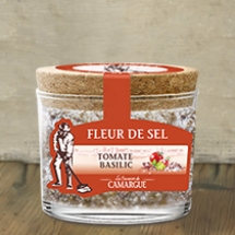 fleur de sel 125 grammes tomate basilic